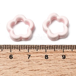 Cadre à perles en porcelaine émaillée creuse à motif floral&nbsp;PORC-A034-09D