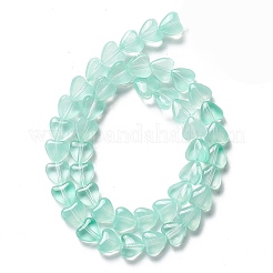 Perle di vetro trasparente filo&nbsp;GLAA-F112-01E