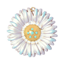 Pendentifs en acier inoxydable 304 émaillés&nbsp;STAS-OY019-16G