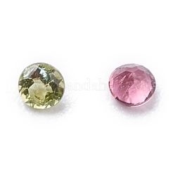 Cabochons de tourmaline naturelle multicolore à facettes&nbsp;G-I295-05B-02