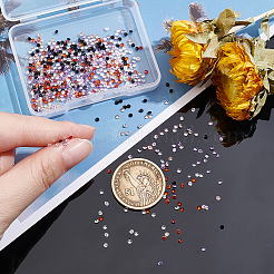 720 Stück 6 Farben Diamantform Klasse A Zirkonia Cabochons&nbsp;ZIRC-PH0001-23
