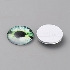 Glas cabochons&nbsp;LS-GLAA-WH0033-75G-03