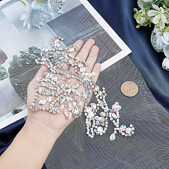 Applicazioni di strass e perline di plastica&nbsp;DIY-WH0325-41