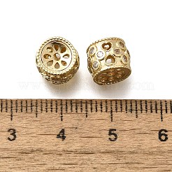 Messingsäule mit klaren Zirkonia&nbsp;KK-M316-11G