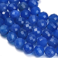 Natürlichen blauen Chalcedon Perlen Stränge&nbsp;GG-NH0004-A01-02