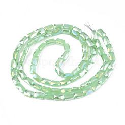 Abalorios de vidrio electroplate hebras&nbsp;EGLA-N002-25-E01
