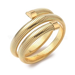 Braccialetti a catena a serpente in acciaio inossidabile 304&nbsp;BJEW-F522-01G