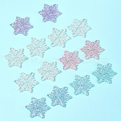 14 stücke 5 farben ab farbe transparent acryl kronleuchter komponente Verbinder&nbsp;TACR-FS0001-55