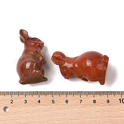 Decorazioni per esposizione di sculture di diaspro rosso naturale&nbsp;G-C244-01Q