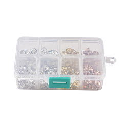 Messing Strass Zwischen perlen&nbsp;RB-JP0002-01