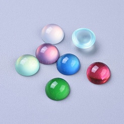 Durchscheinende Harz-Cabochons&nbsp;RESI-S361-10mm-M