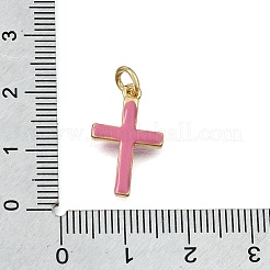 Pendentifs d'émail en laiton &nbsp;KK-CBAEEA8-10D-G
