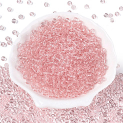 Cuentas de semillas de vidrio transparente fgb&nbsp;SEED-N013-01A-10