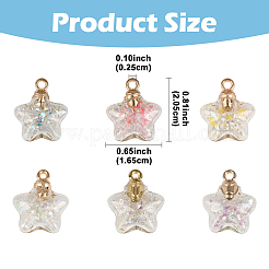 20 colgante de vidrio luminoso&nbsp;FIND-YW0009-11A