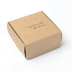 Cajas de dulces de papel, caja de panadería, caja de regalo de baby shower, cuadrado, Perú, 6.5x6.5x3 cm