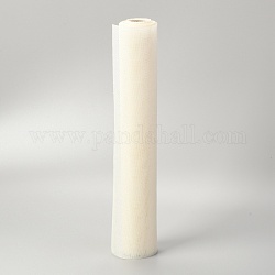 Papier d'emballage en lin, papier kraft pour emballage de bouquet de fleurs, décoration de fête de mariage, blanc, 480mm