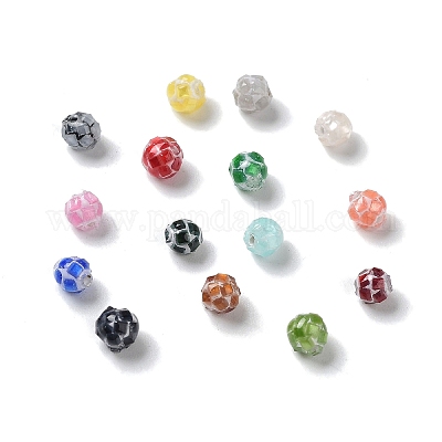 Perline di conchiglia artigianali colorate&nbsp;BSHE-D001-02A-1