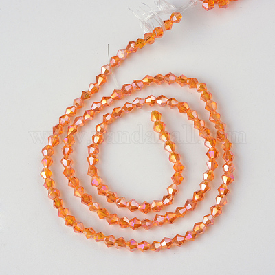 Chapelets de perles en verre&nbsp;EGLA-S056-2mm-14-1