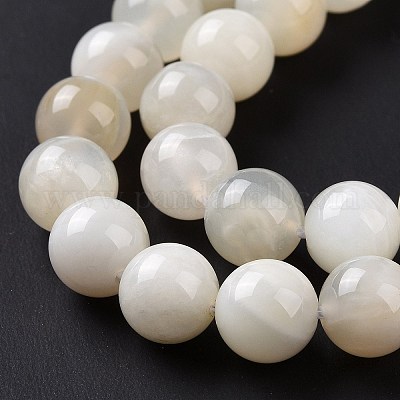 Wholesale Natural White Moonstone Beads Strands 