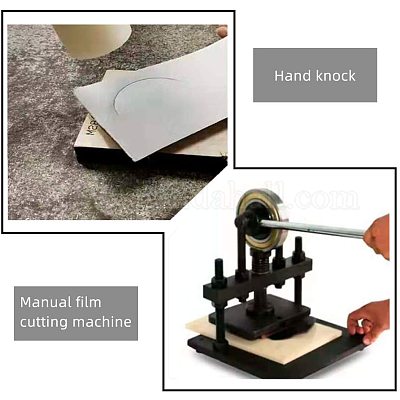Moule En Bois Pour Gaufrage Et Découpe - Matrices Métalliques En Forme D'Arc Pour Maroquinerie Et Bricolage