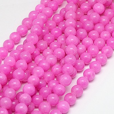 Chapelets de perles en jade jaune naturel&nbsp;G-G598-8mm-YXS-30-1