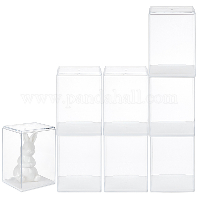 8 pz. custodie espositive per action figure in plastica ps&nbsp;ODIS-FG0002-04B-1