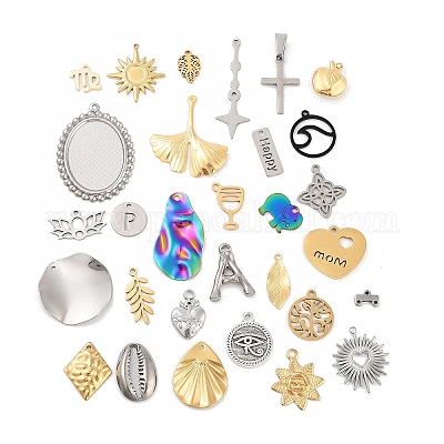 Pendentifs en acier inoxydable&nbsp;STAS-XCP0001-83-1