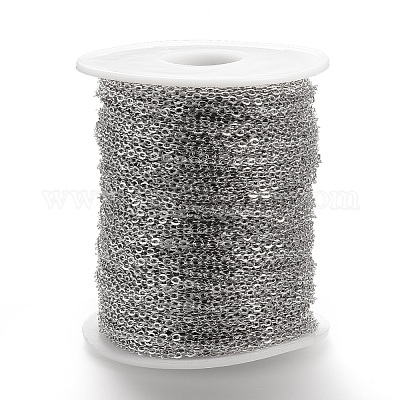 Gelötete Messingkabelketten&nbsp;KK-S332-19P-1