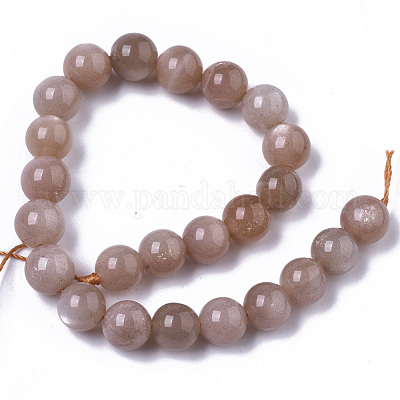 Natürliche sunstone Perlen Stränge&nbsp;X-G-N327-01A-03-1