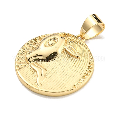 Pendentifs en laiton&nbsp;KK-K354-05G-11-1