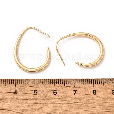 Messing Ohrringe&nbsp;X-KK-T056-110G-NF-1