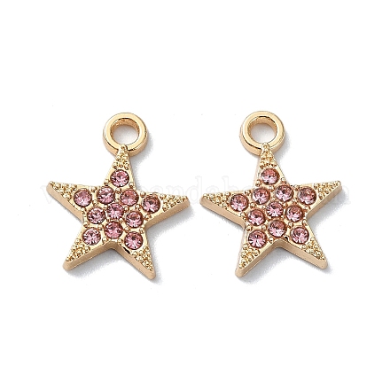 Подвески из сплава и страза RB-P037-01G-02-1