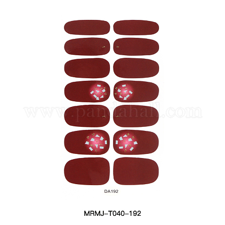 Nagelkunstaufkleber der vollen Abdeckung MRMJ-T040-192-1