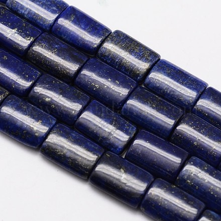 Natural Lapis Lazuli Rectangle Bead Strands G-M264-22-1
