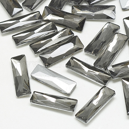 Cabujones de cristal con rhinestone RGLA-T084-5x15mm-03-1