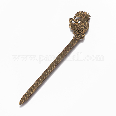 Tibetan Style Alloy Hair Stick Findings OHAR-WH0016-06I-1
