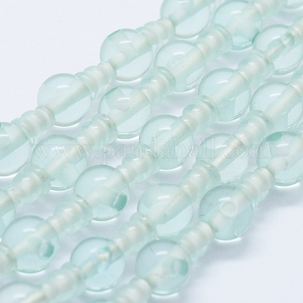 Perles de gourou en verre 3 trou G-K149-40A-1