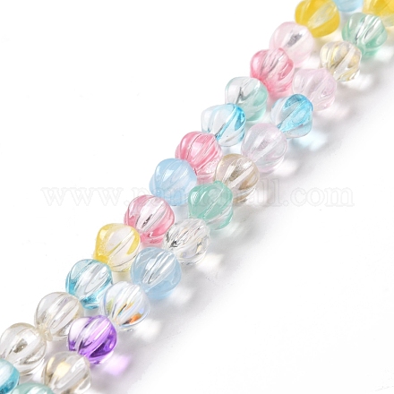 Chapelets de perles en verre transparente   GLAA-F114-02A-05-1