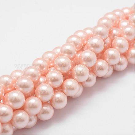 Cuentas perlas de concha de perla BSHE-L025-08-10mm-1