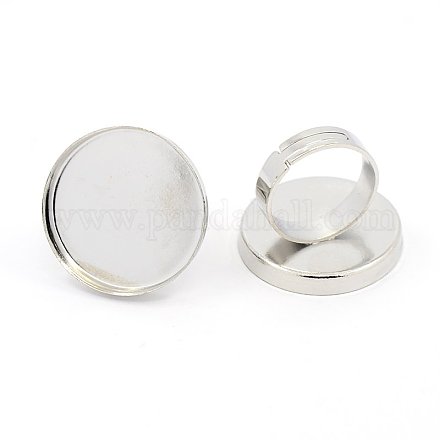 Tiges à anneau en laiton  X-KK-J057-P-1
