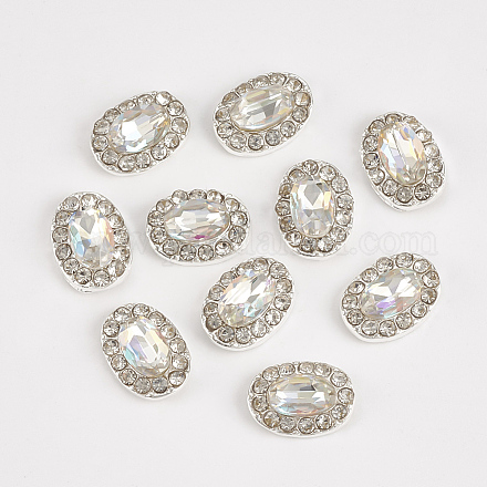 Cabochons Diamante de imitación de la aleación MRMJ-T014-11A-1