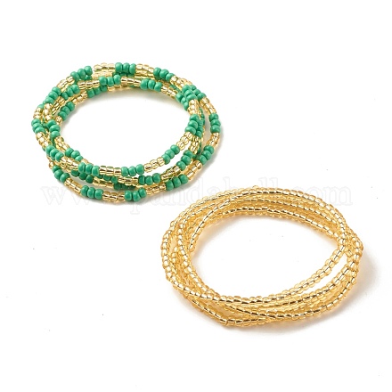 2Pcs Summer Jewelry Waist Bead NJEW-C00024-06-1