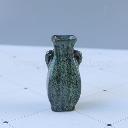 Mini vasi floreali in ceramica in stile cinese antico per la decorazione domestica BOTT-PW0002-103C-1