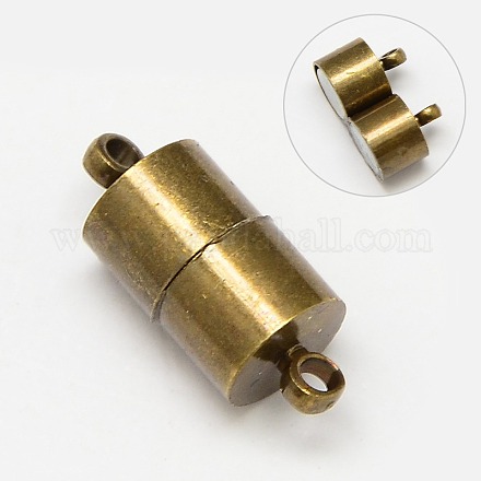 Brass Magnetic Clasps KK-Q126-AB-1