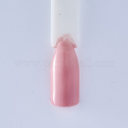 裸の色がゲルのネイルアートを磨く  フラミンゴ  7.05x3.2x2cm  10ml /瓶 AJEW-TA0012-06-1