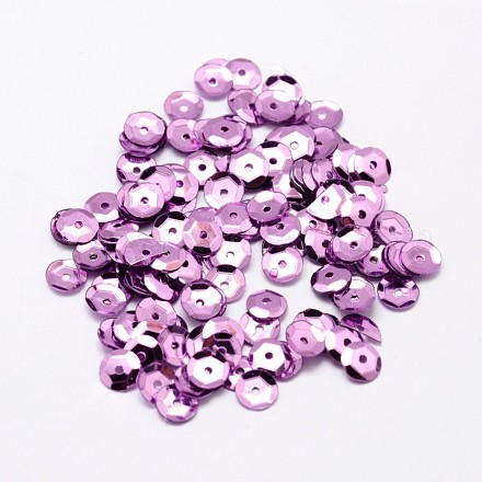 Perles de paillette en plastique PVC-A001-5mm-03-1