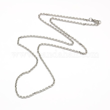 304 collar de cadena de cable de acero inoxidable de moda STAS-A028-N081P-1