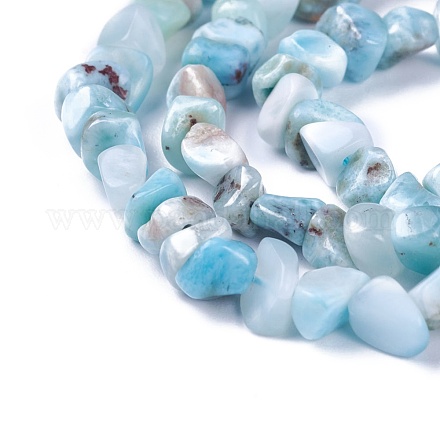 Natural Larimar Beads Strands G-I225-11-1