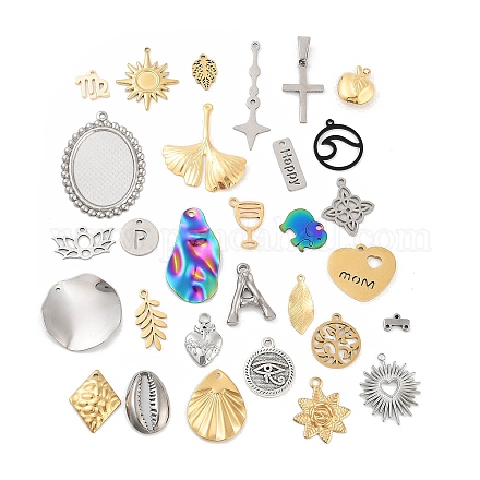 Pendentifs en acier inoxydable&nbsp;STAS-XCP0001-83-1