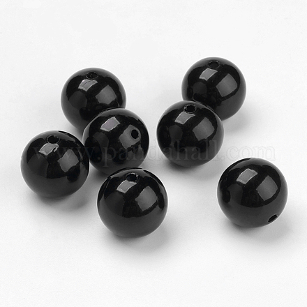 Acrylic Pearl Round Beads For DIY Jewelry and Bracelets X-PACR-18D-5-1